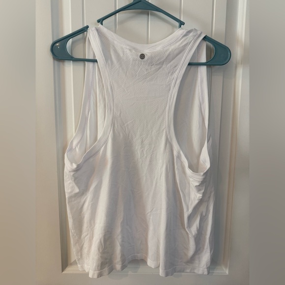 CALIA White Seamless High Neck Tank XL NWT Athletic Workout Top UPF 50 - Picture 3 of 3
